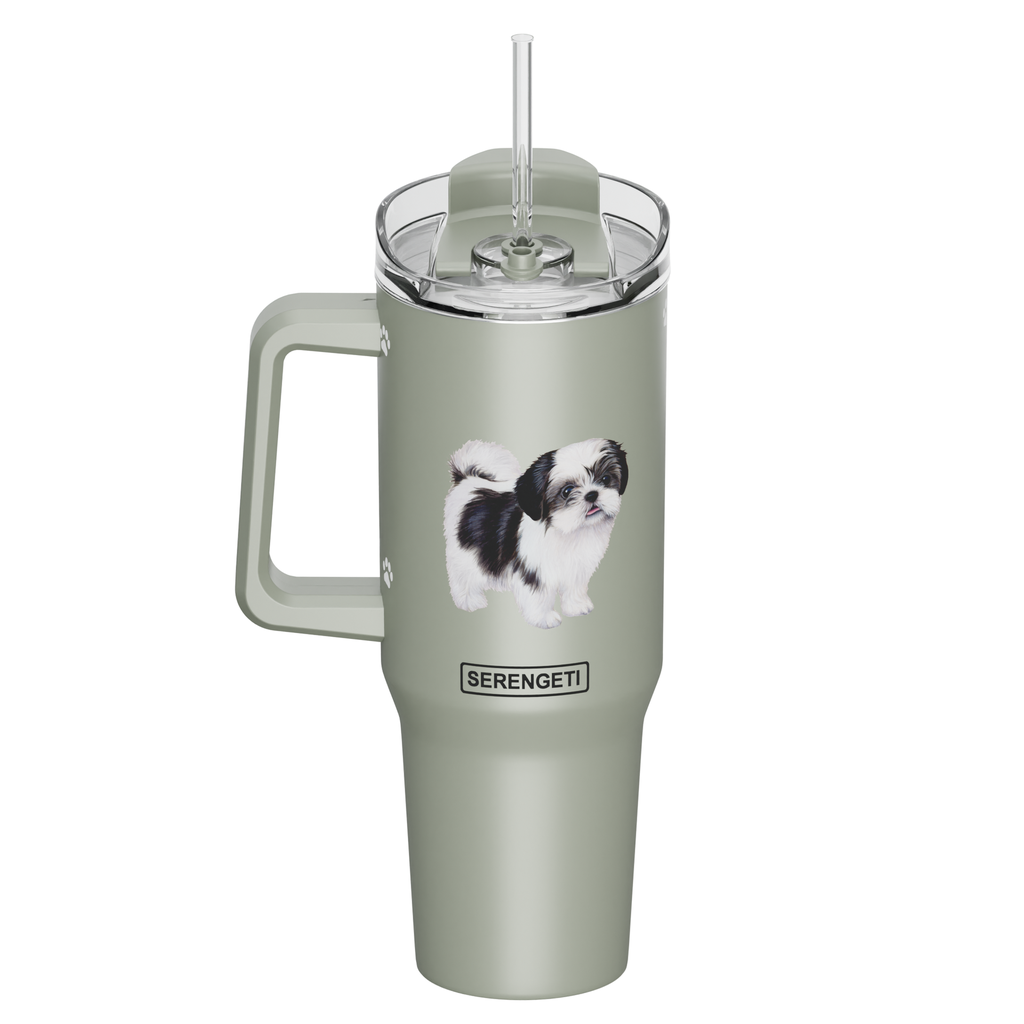 Shih Tzu, black Mug, 40 ounce