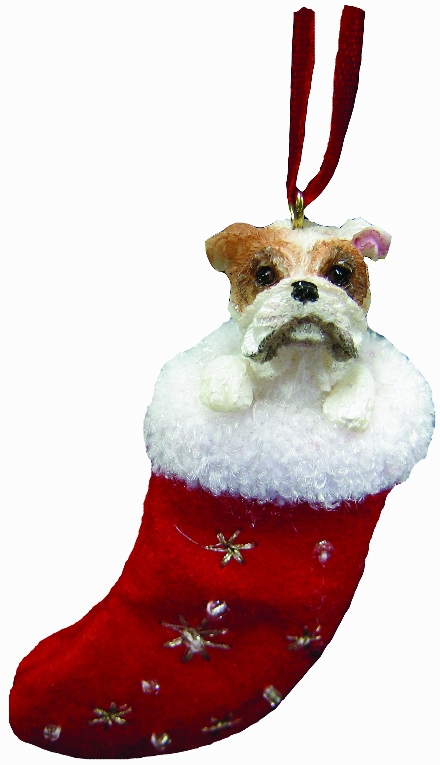 Bulldog ornament