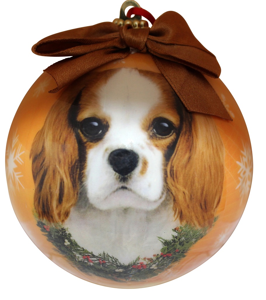 King Charles Cavalier  Ornaments, Christmas Ball