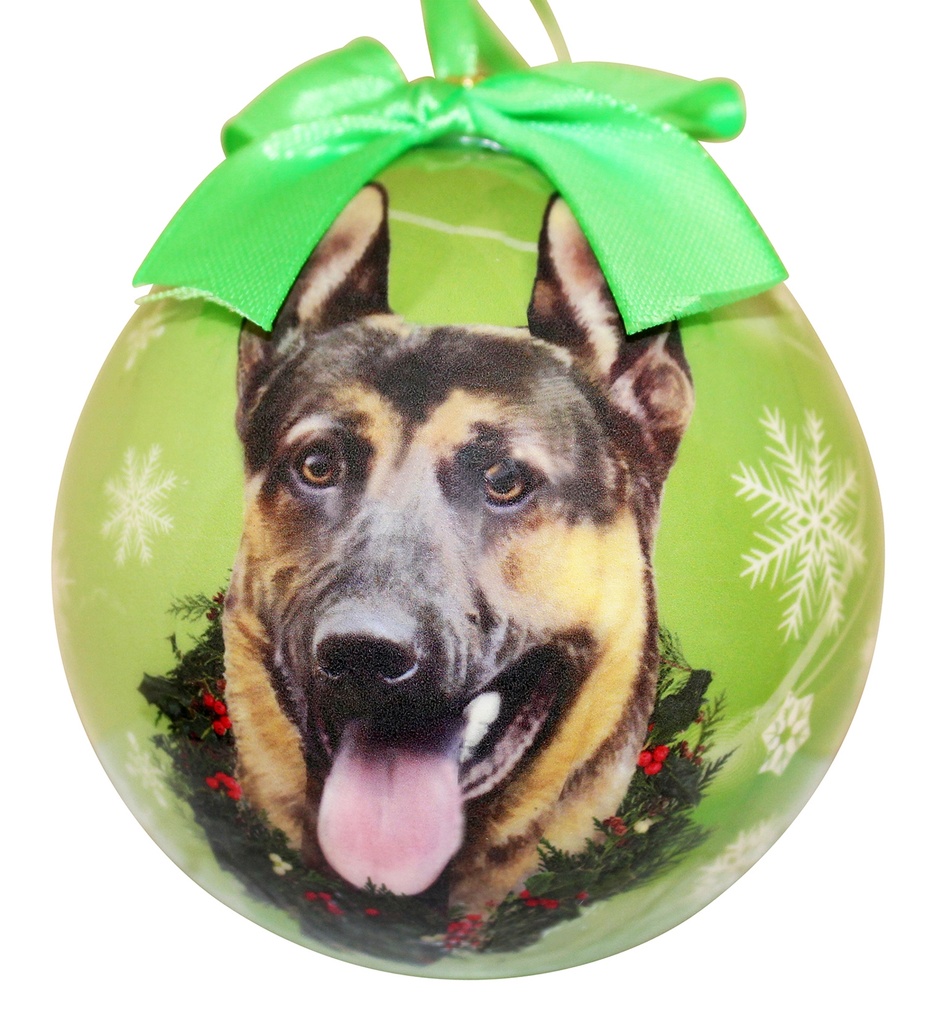 German Shepherd  Ornaments, Christmas Ball