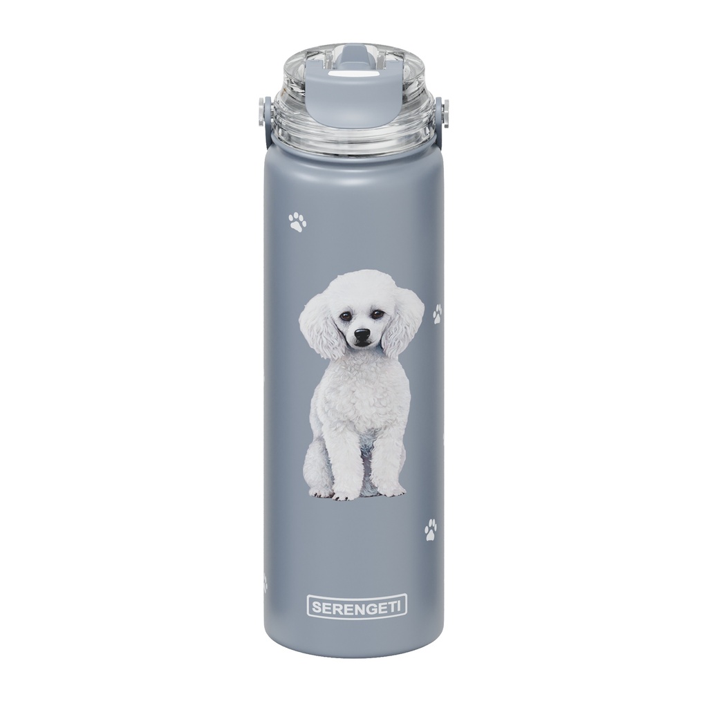 Poodle water bottle