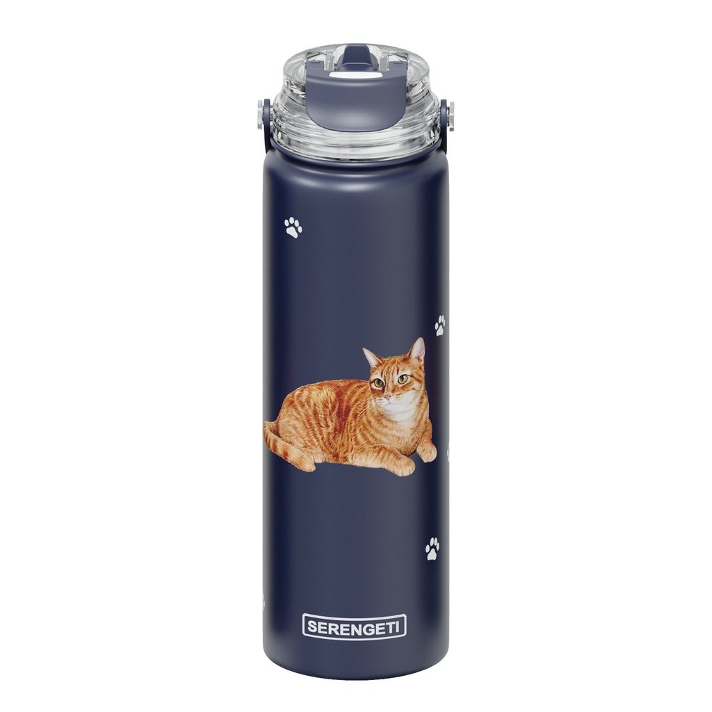 Tabby Orange water bottle