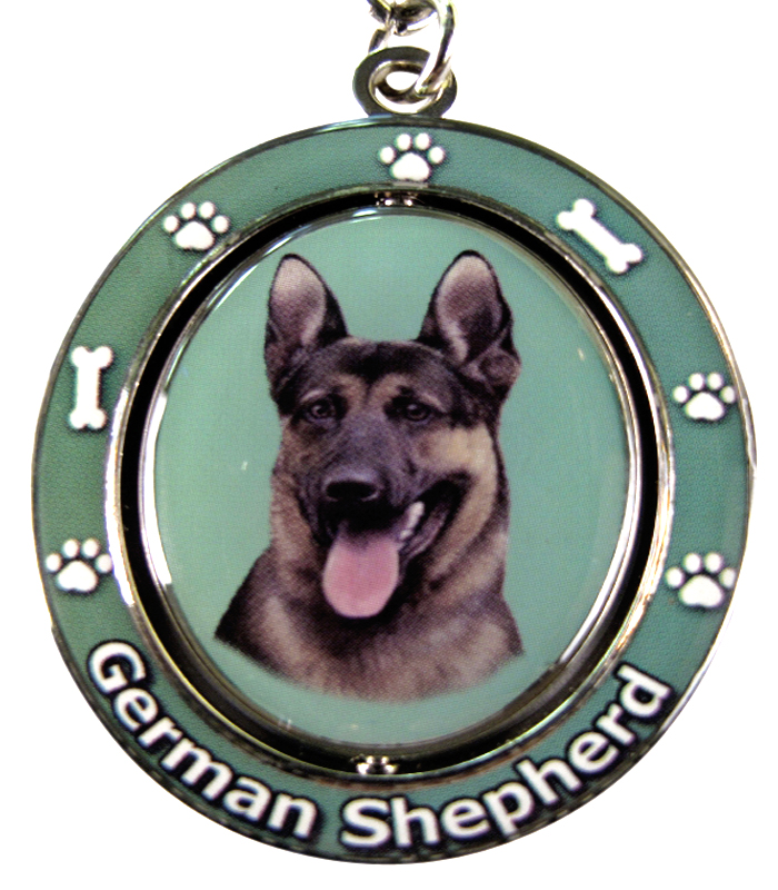 German Shepherd Keychain