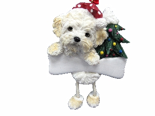 Shihpoo, Dangling Dog Ornament