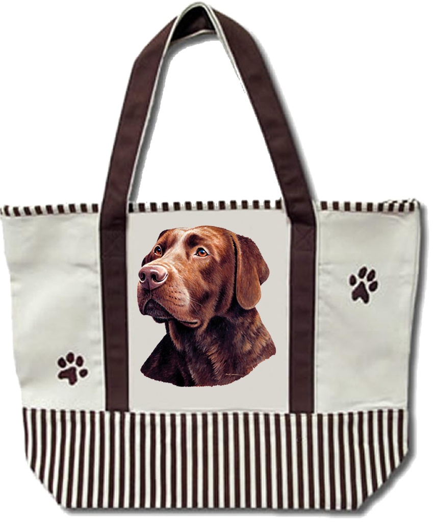 Labrador, Chocolate Tote Bag