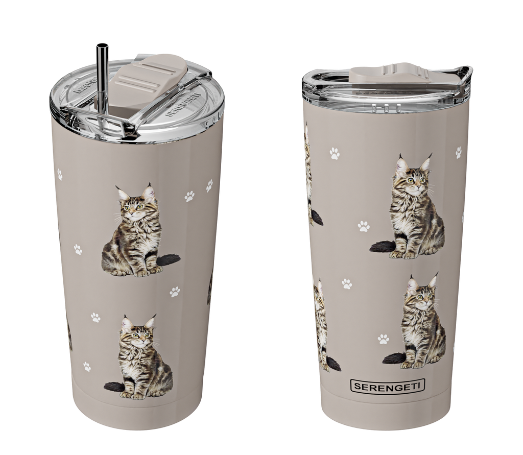 Maine Coon Cat Serengeti Tumbler