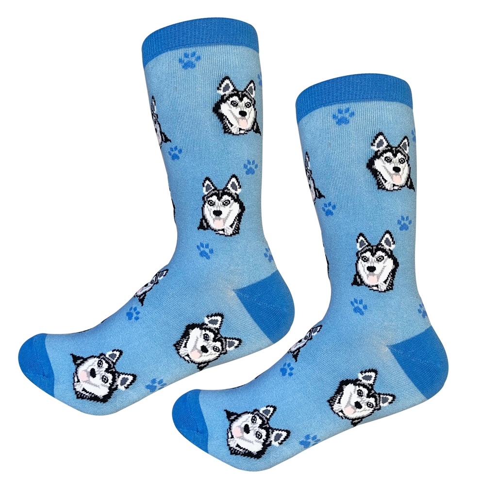 Siberian Husky  Socks