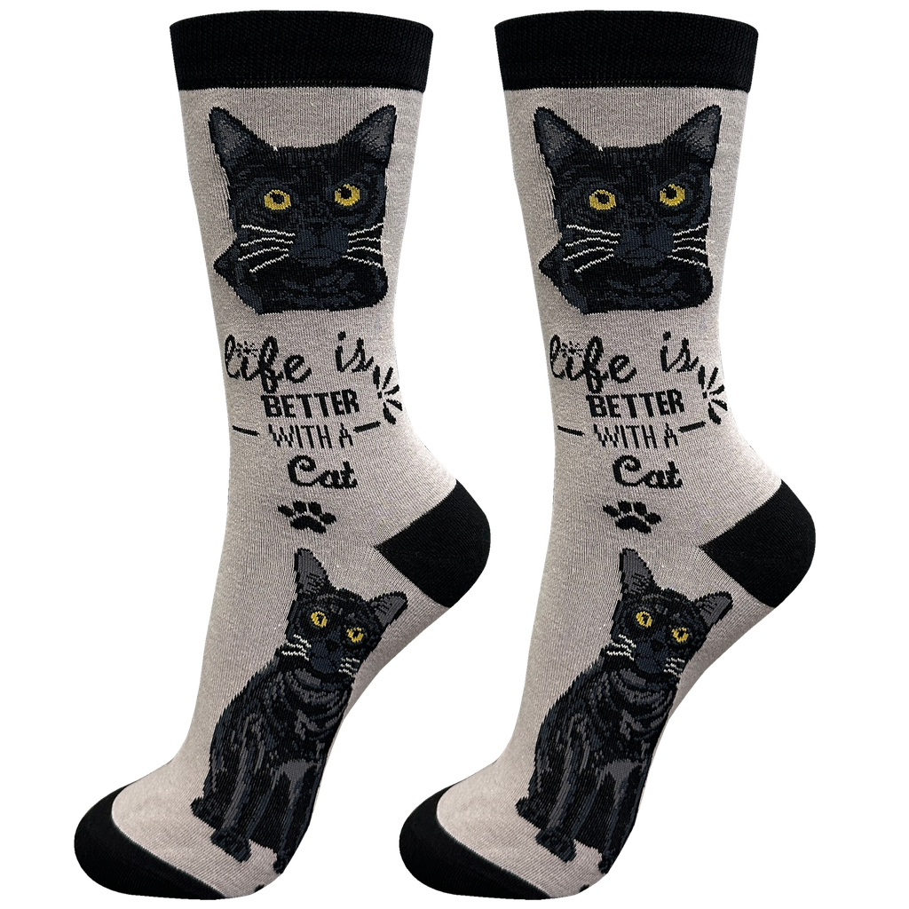 Black Cat socks, life is better