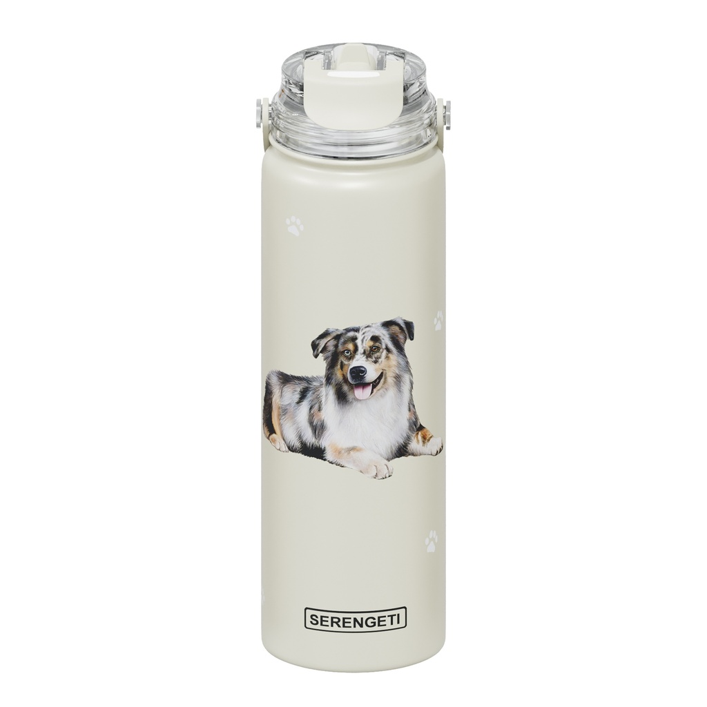 Australian Shepherd water bottle