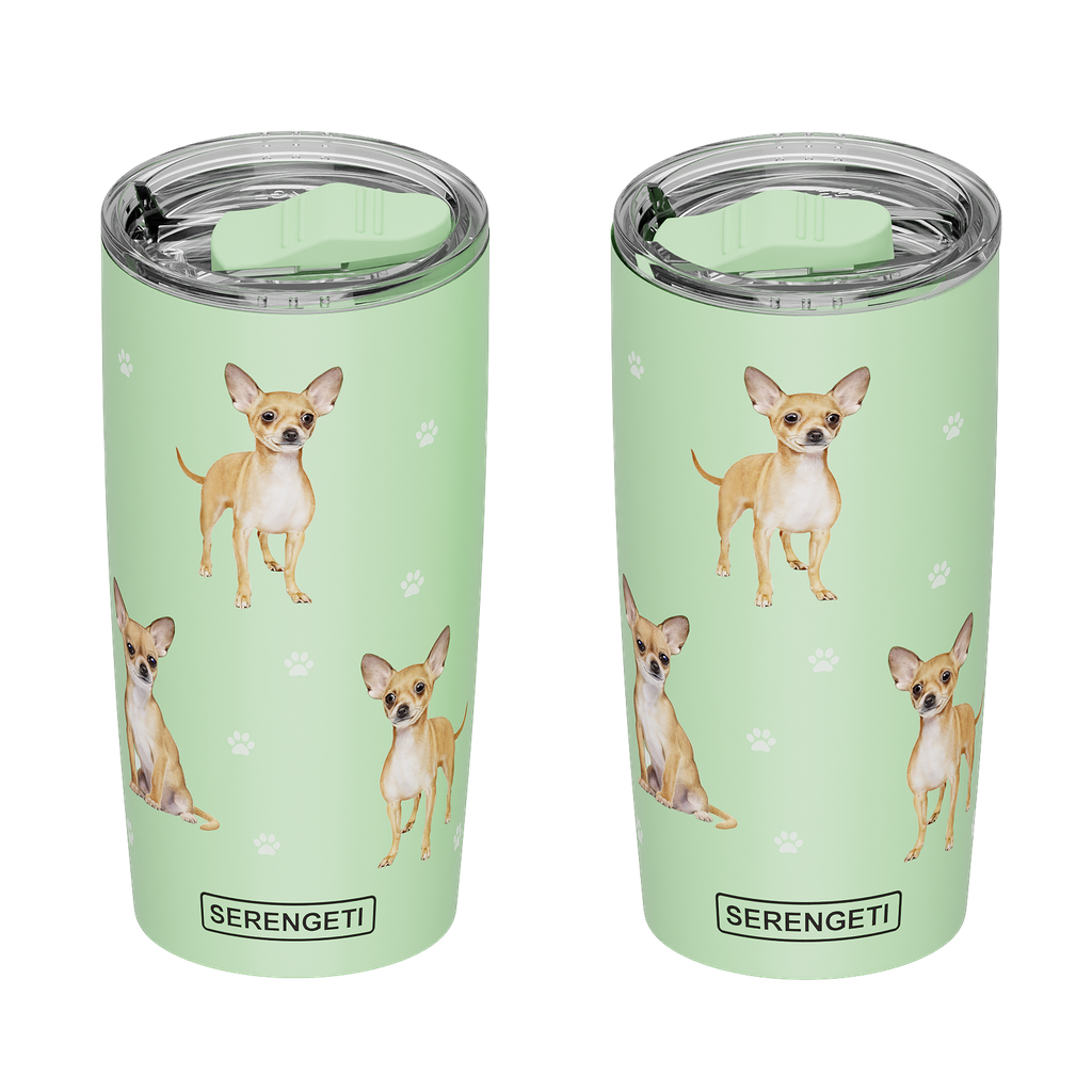 Chihuahua, tan Serengeti Tumbler