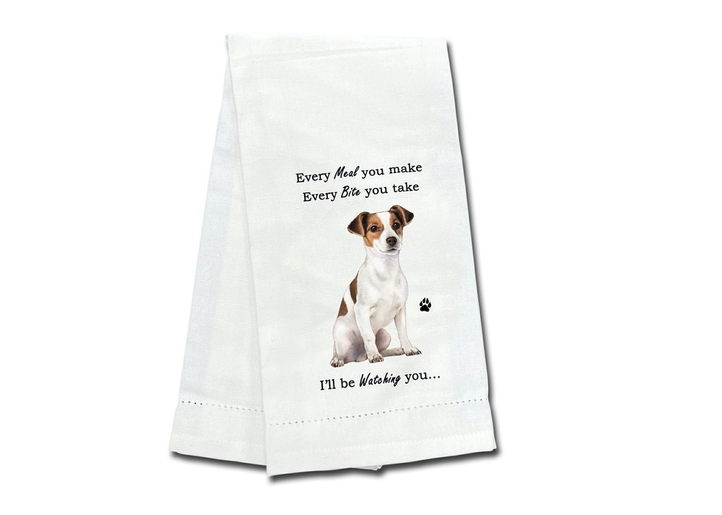 Jack Russell  towels, every bite you take