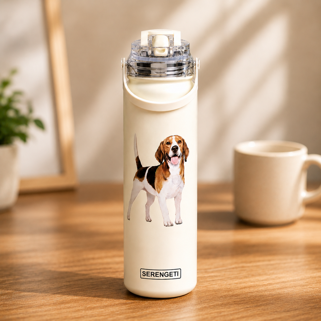 Beagle water bottle