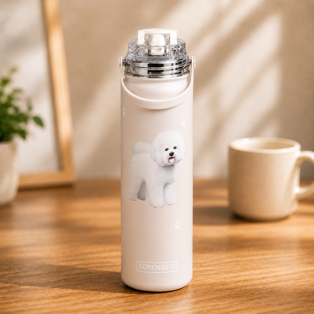 Bichon Frise water bottle