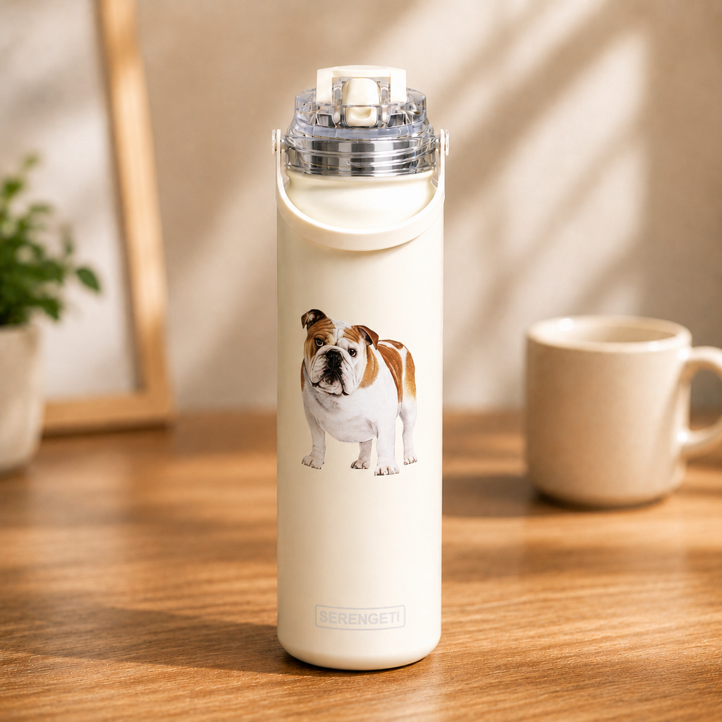 Bulldog water bottle