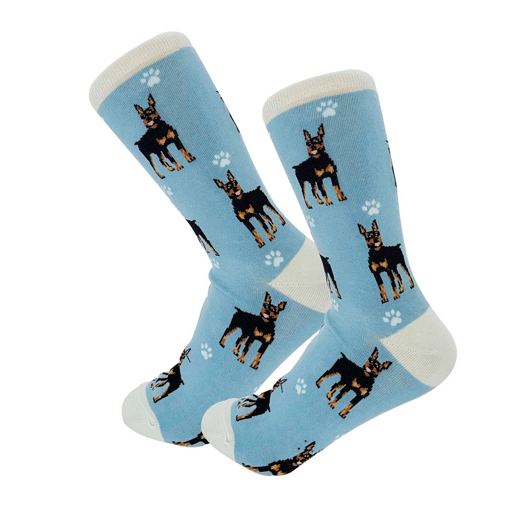 Doberman Socks, Full Body Dog