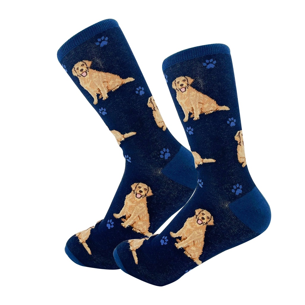 Golden Retriever Socks, Full Body Dog