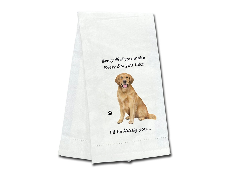 Golden Retriever, Kitchen Towel
