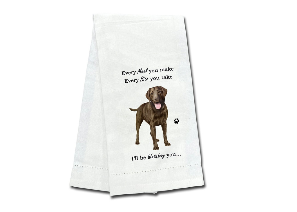 Labrador, chocolate, Kitchen Towel