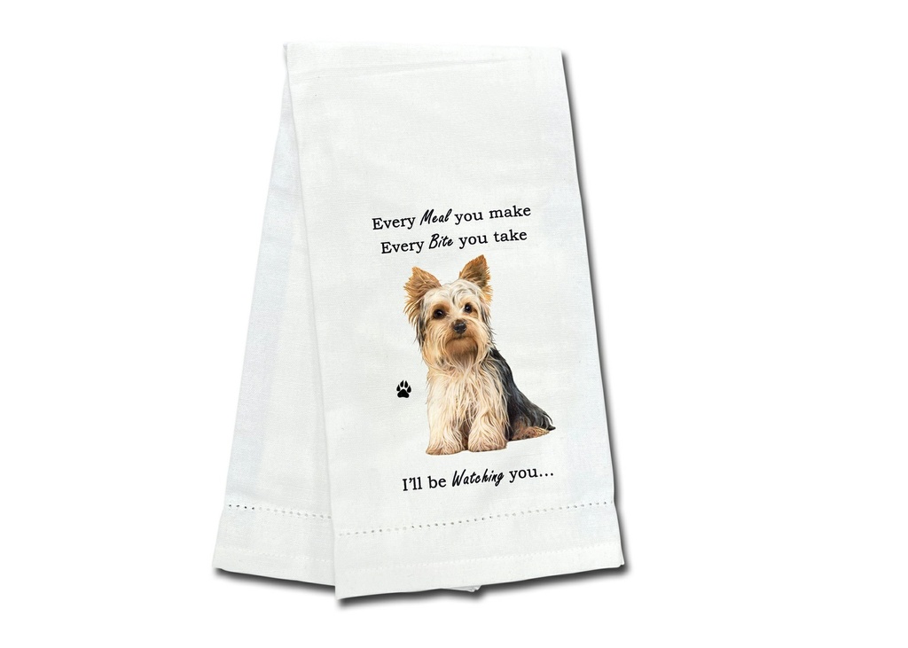 Yorkie, Kitchen Towel