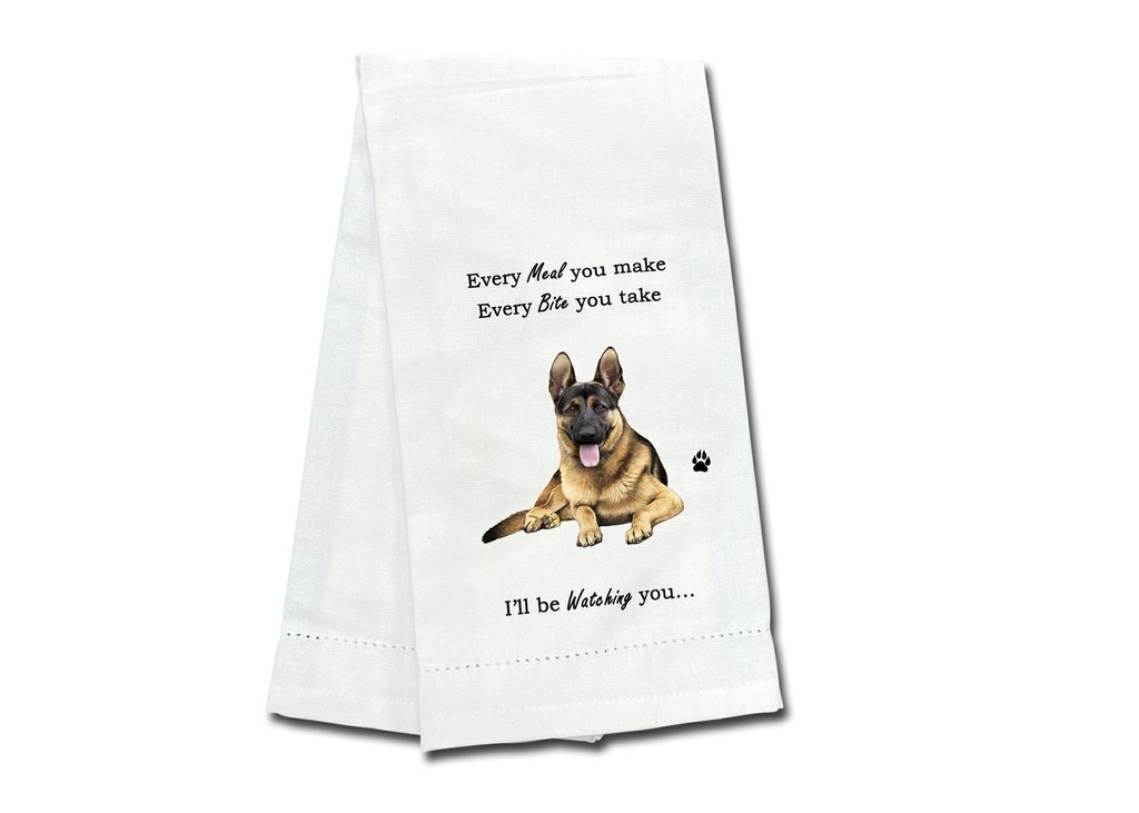 German Shepherd, Kitchen Towel