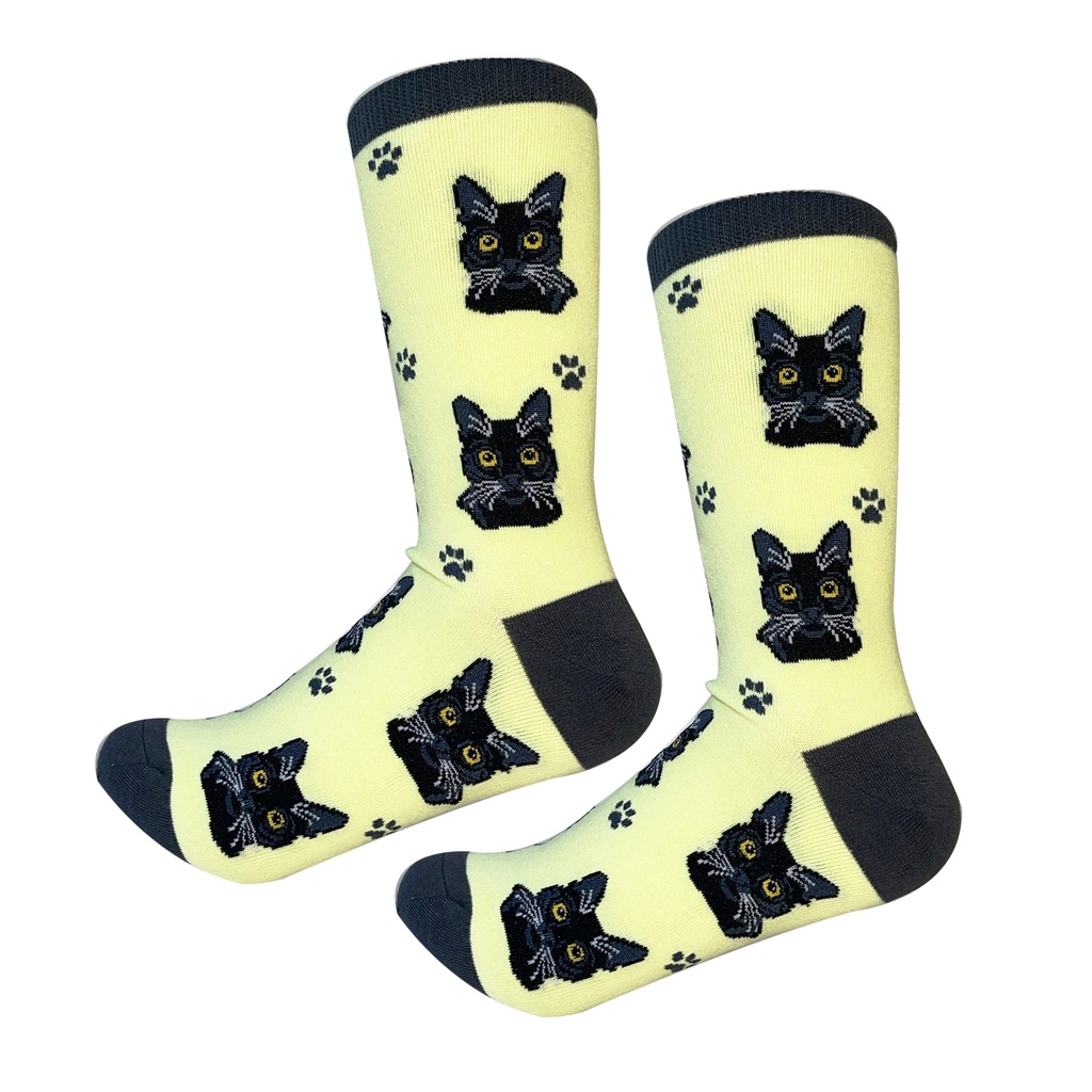 Black Cat Sock Daddy
