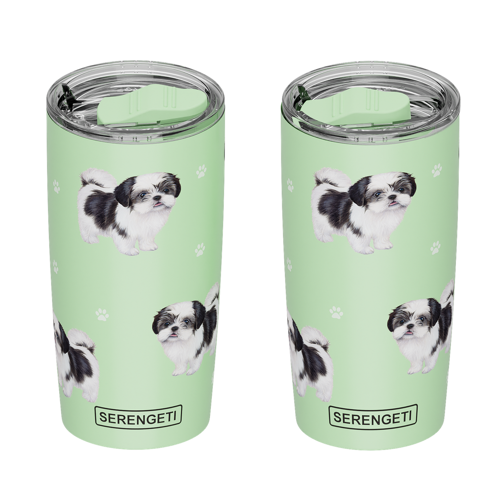 Shih Tzu, black Serengeti Tumblers