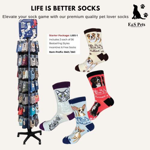 LIBS-1 Life is Better socks