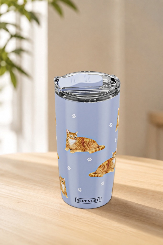 Tabby Orange Serengeti Tumblers