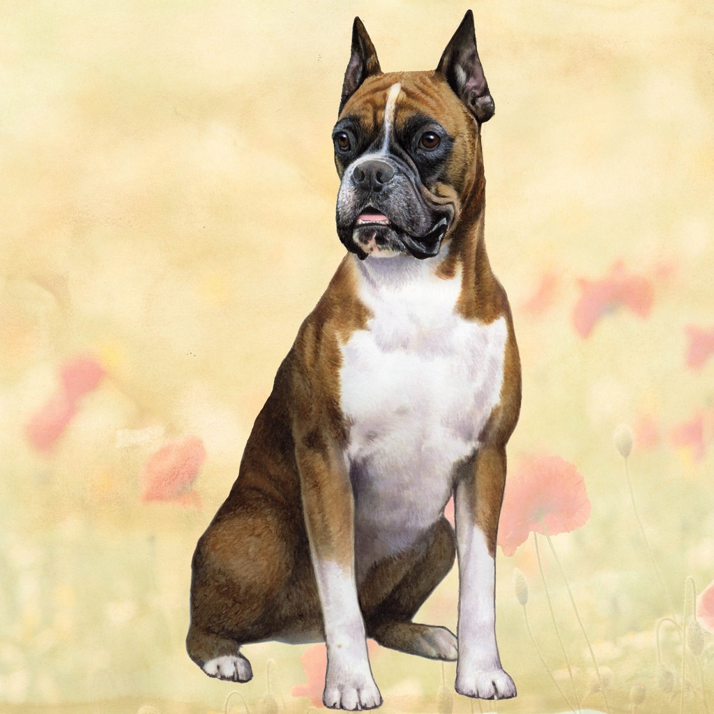 Boxer Coaster, square