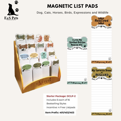 Magnetic List Pads (16 Styles)