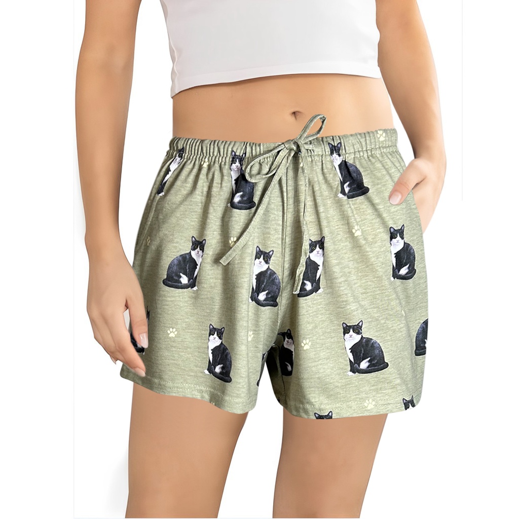 Black and White Cat, shorts