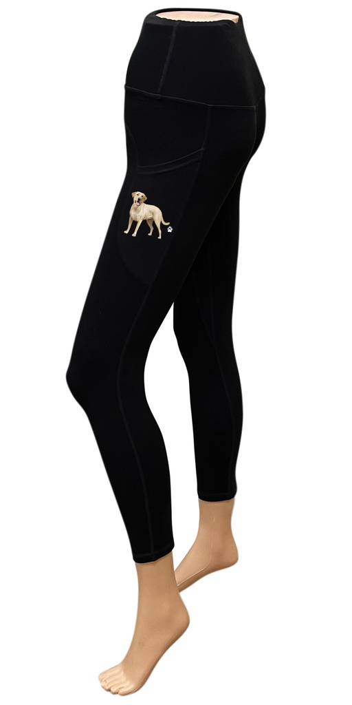 Labrador, yellow Leggings