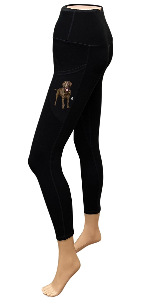 Labrador, chocolate Leggings