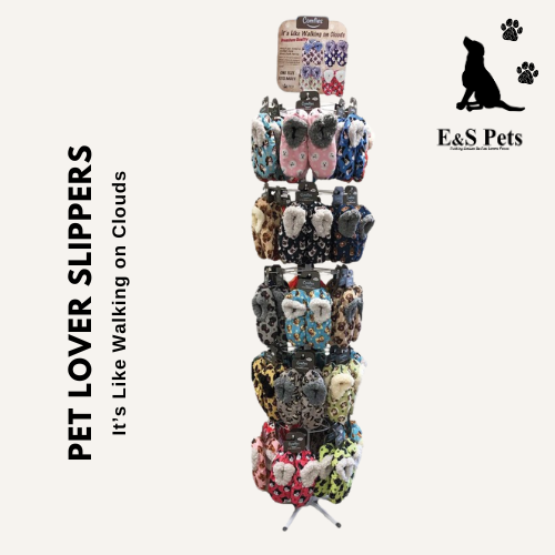 Pet Lover Slippers Display