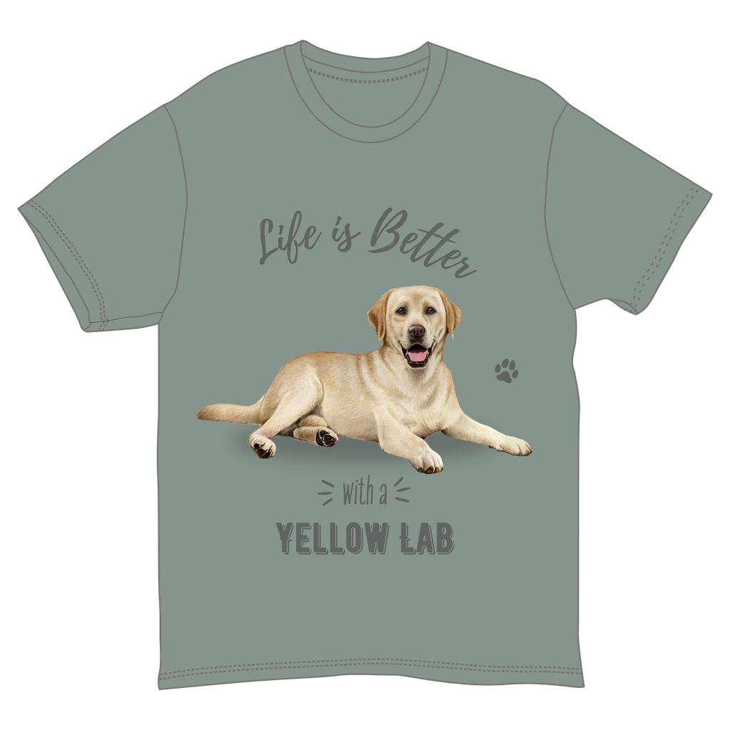 Labrador Yellow Tshirts
