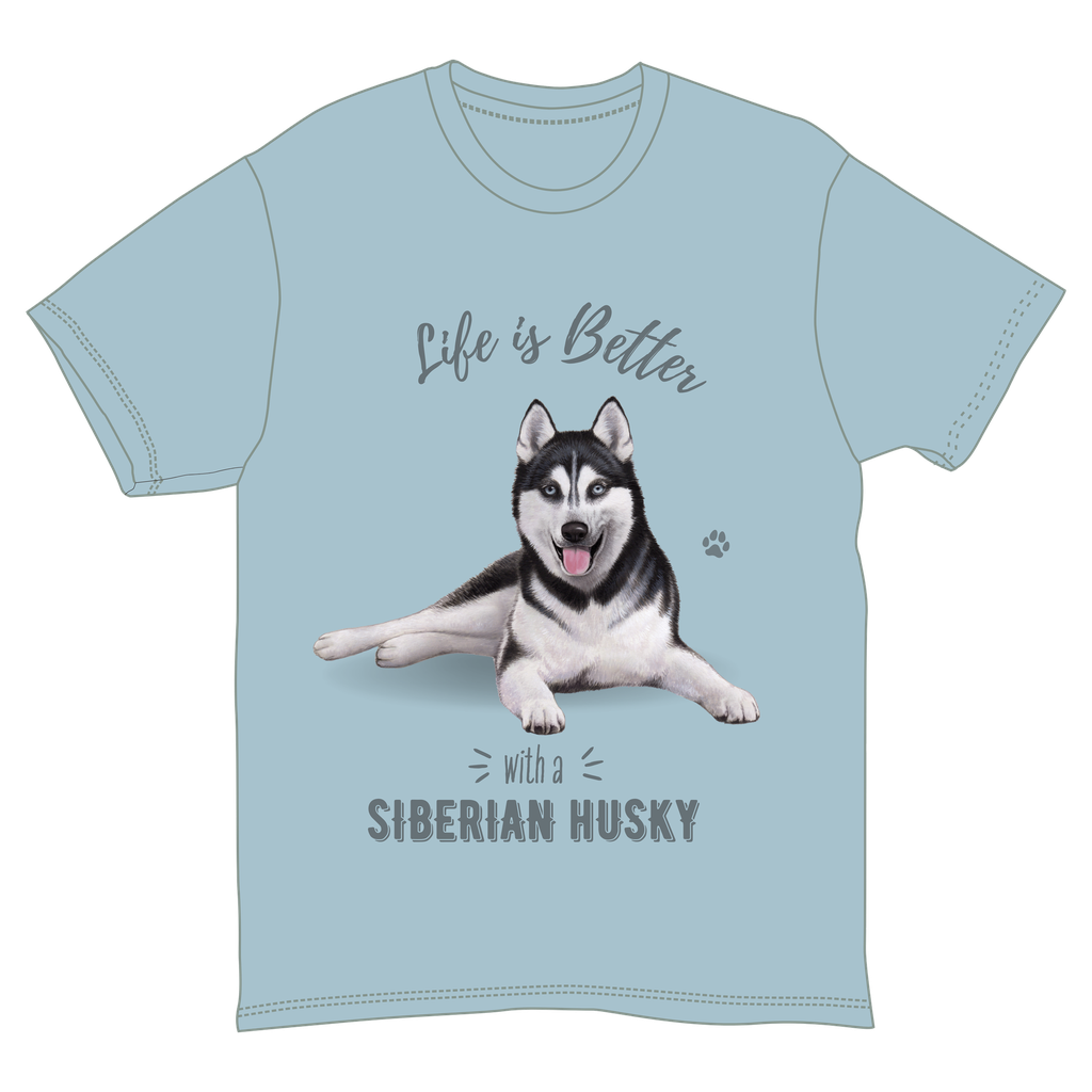Siberian Husky Tshirts