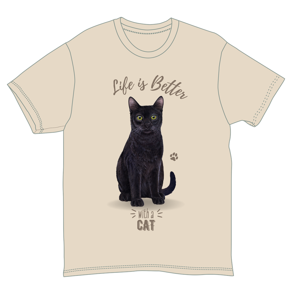 Black Cat Tshirts