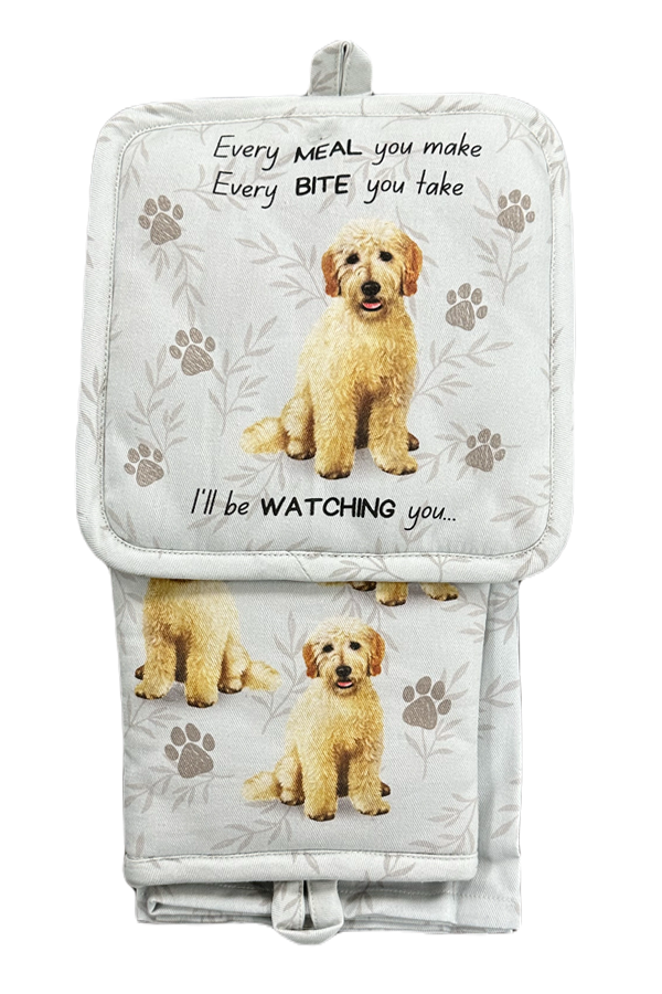 Goldendoodle - 3 Piece Kitchen Set