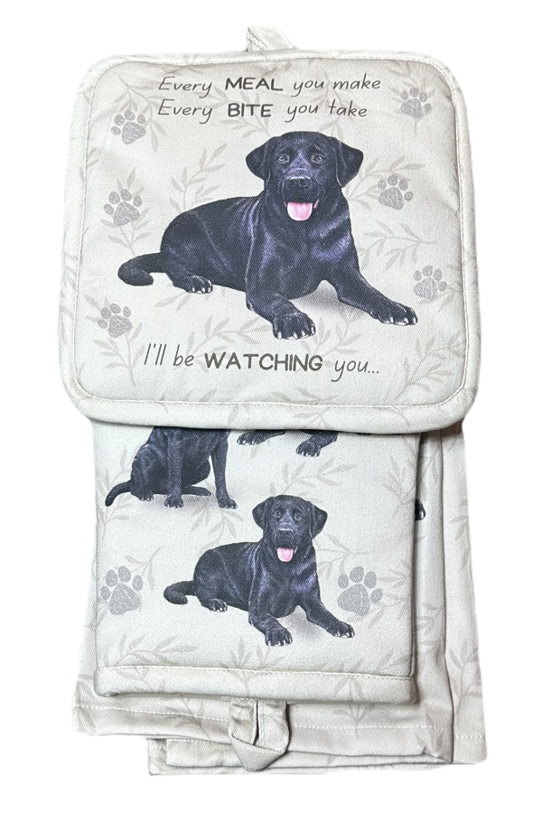 Labrador Black - 3 Piece Kitchen Set