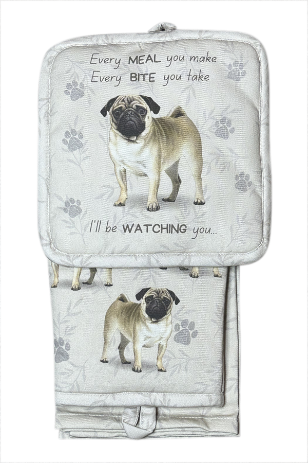 Pug - 3 Piece Kitchen Set