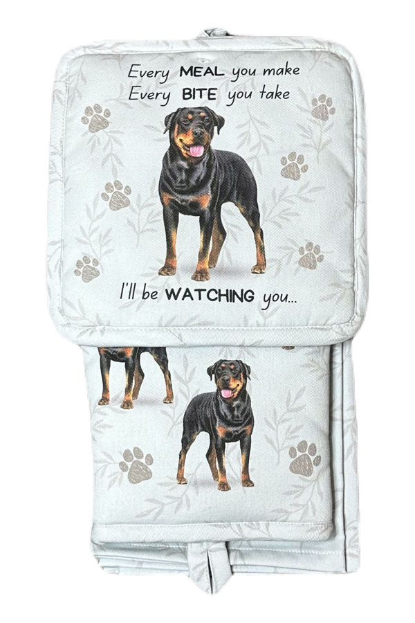 Rottweiler - 3 Piece Kitchen Set