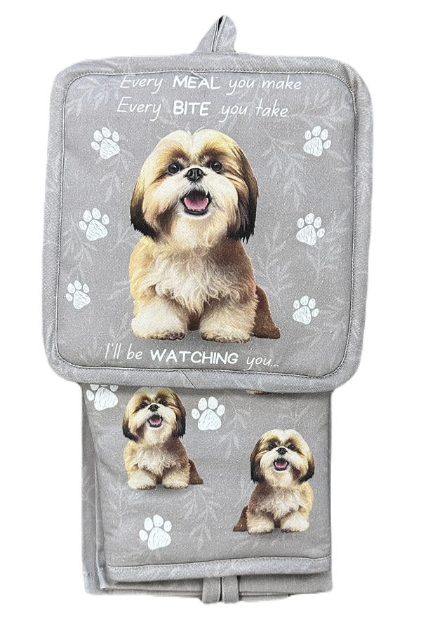 Shih Tzu - 3 Piece Kitchen Set