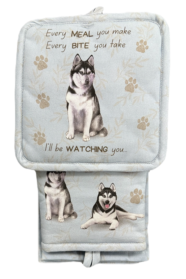 Siberian Husky - 3 Piece Kitchen Set