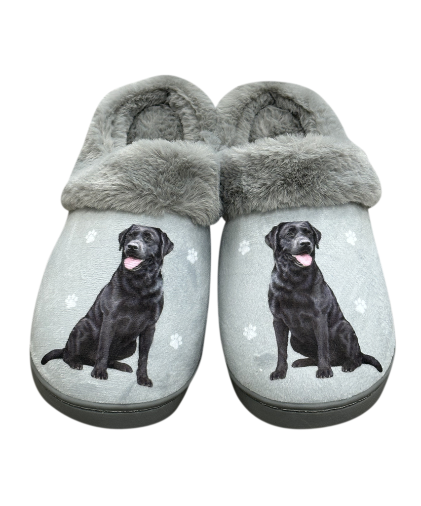 Labrador Black- Snugg Slippers