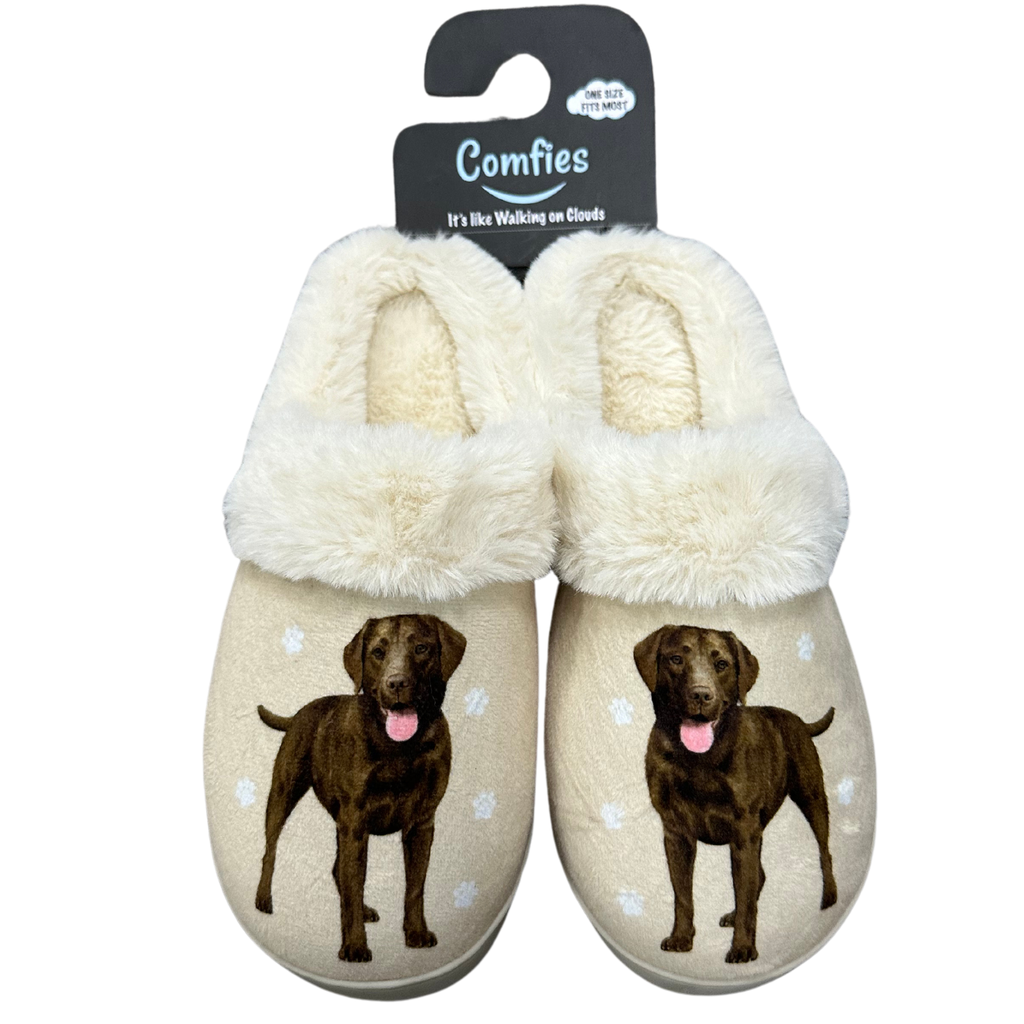 Labrador Chocolate- Snugg Slippers