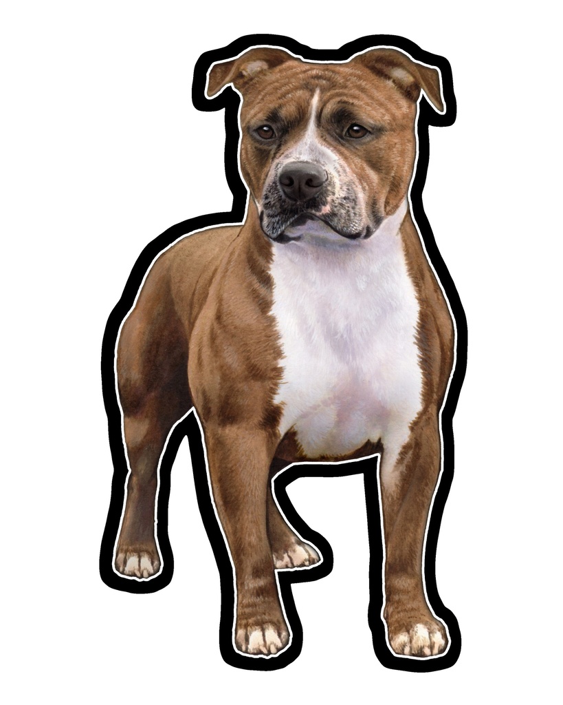 Pit Bull Un CroppedSticker