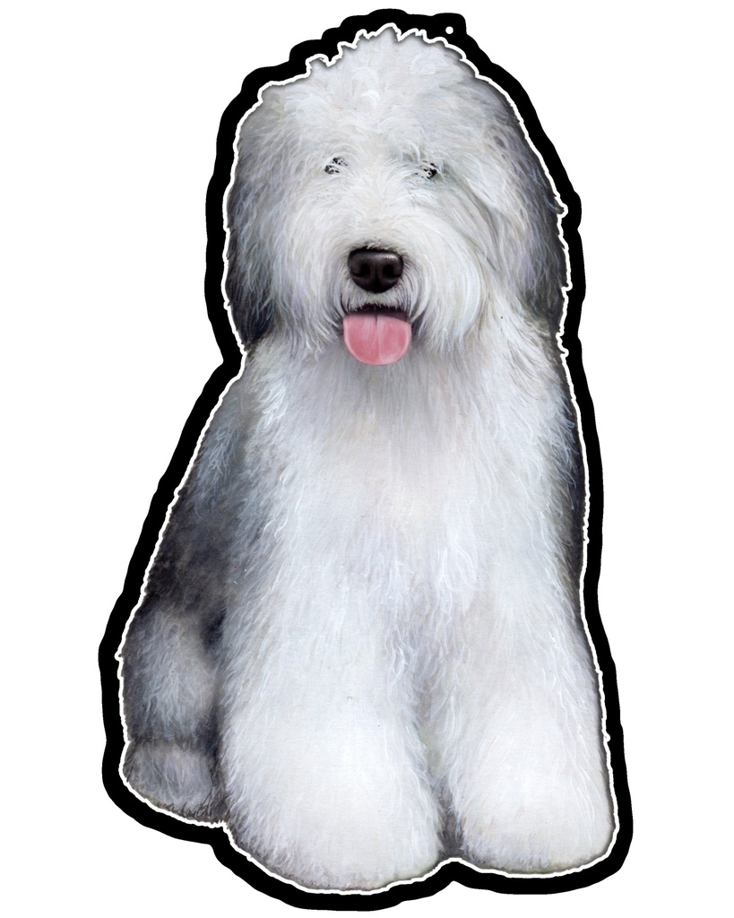Old English Sheepdog Sticker