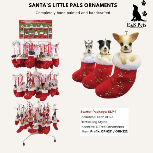 Santa's Little Pals Ornaments, SLP-1