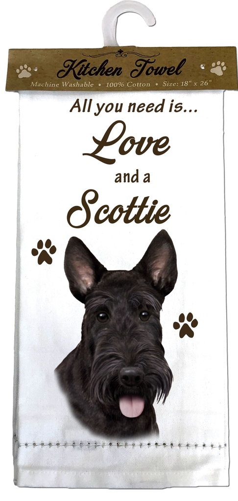 Scottie Kitchen Towel