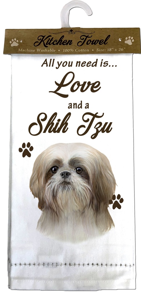 Shih Tzu Kitchen Towel